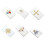 Mouchoir catholique en coton et lin-Symboles eucharistiques 2