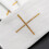 Mouchoir catholique en coton et lin-Symboles eucharistiques 6