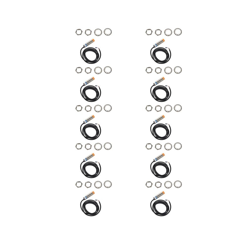 10X Ljc18a3-H-Z/Bx 1-10Mm Capacitance Proximity Sensor Npn No 6-36V 300Ma 6031068258380