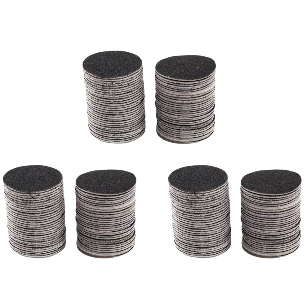180Pcs Replacement Sandpaper Discs Pad (Regular Coarse 100 Grit) for Electric Foot File Callus Remover Pedicure Tool
