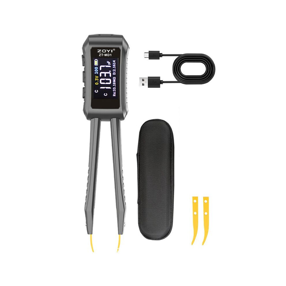 Zoyi Meter, Meter Tweezer Digital Multimeter Tester With Oled Display, Tester For Resistor, Capacitor, Inductance 6033286450164