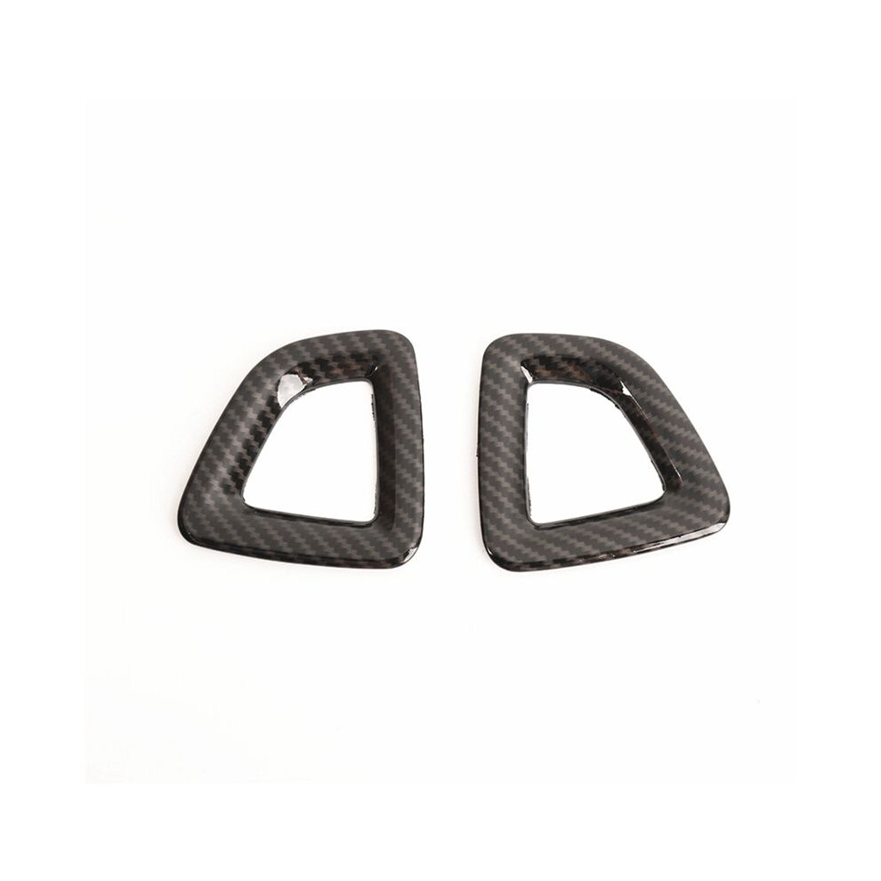 Car Dashboard Carbon Fiber Side Side Air Vent Outlet Cover Trims For Chevy Colorado/For 2014+ 4712661932816