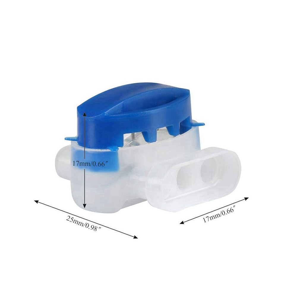 120Pcs Waterproof Wire Connector Crimp Gel Filling Robot Lawn Mower Outdoor Garden Irrigation Application 6032462145627