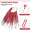 Terminal Removal Tool Kit 39 Pcs, Upgraded Pin Extractor Tool Wire Connector Electrical Pin Removal Tool Pin Tools Set 6