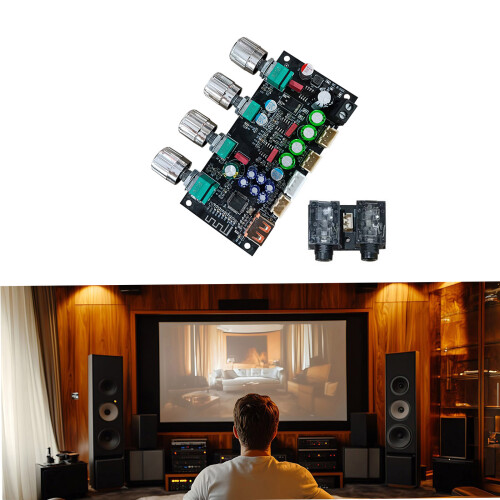 8-36V DSP Karaoke Reverberation Board Front Stage Microphone 1