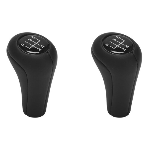 2X Gear Stick Shift Knob 5 Speed Manual for  E28 E30 E32 E34 E36 E38 E39 E46 X1 X3 X5 Z1 Z3 Z4