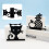 Premium Metal Foldable Napkin Stand Creative Cats-Cat model 4