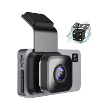 1080P HD Car Dash Camera,Front and Rear WiFi Dash Cam with 3inch IPS Screen,Night Vision,Parking Monitor,Loop Recording