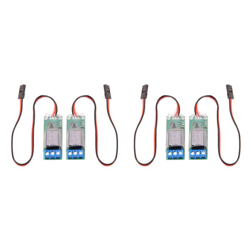 4PCS RC PWM Electronic Relay  for RC Airplane DIY Model Navigation Lights Controller Universal K1