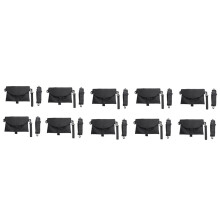 10X Bolsa Mensageira Masculina Nylon Impermeável Casual Bolsa de Ombro Masculina Funcional Bolsa com Zíper Crossbody para Masculino