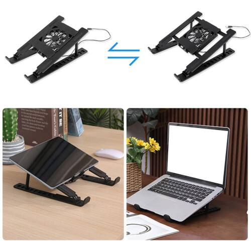 Lichtgewicht opvouwbare laptoptabletten Koelstandaard 2