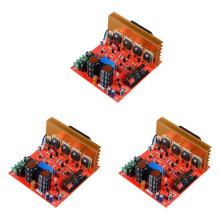 3X Leistung VerstäRker Audio Board 180W + 180W 2.0 Kanal FET Lautsprecher VerstäRker Sound VorverstäRker Dual AC18V-26V mit LüFter