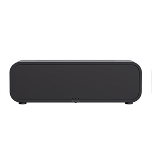 Simulated Flame Aromatherapy Machine Remote Control 7-Color Lighting Timing Mute Humidification Perfume Dilator Black