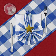 24 Pcs Five-Pointed Star Napkin Ring,Christmas Napkin Ring Suitable for Holiday Parties,Dinners,Wedding Receptions,Etc