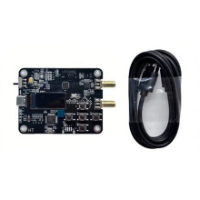 HT008B MAX2871 Signalgenerator med Dubbla Utgångar 50MHz-6400MHz med 0,96-Tums OLED-Skärmsignalkälla