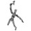 Robot Action Figure, 3D Printed with Full Articulation for Stop Motion Animation Gray 7