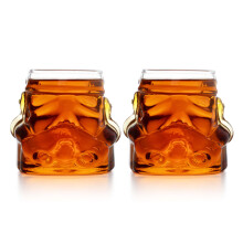 Lot de 2 verres Stormtrooper STAR WARS 300 ml - Produit original sous licence officielle