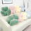 Clover-Shaped Throw Pillow, Full Filled, 16x16 Inch 4