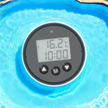 Digital Ice Bath Thermometer Floating Electronic Waterproof Cold Thermometer for Ice Bucket Challenge,Outdoor Swim B