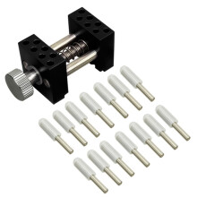 Étau, Pince Multifonctionnelle avec 14 Barres en Acier Inoxydable, Idéale pour la Fixation de Pièces Miniatures B
