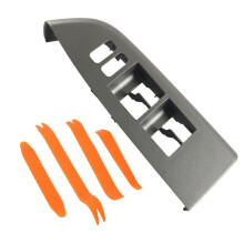 Left Door Window Baffle Trimming Panel 74232-0C100 for Tundra 2007-2013 Sequoia 2010-2017