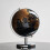 Globo terrestre de mesa em estilo vintage com base giratória 1
