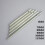 Wind Chime Tubes Set Silver Tone 30 pcs 6