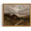 Vintage Leinwandbild, Küstendekor, 23 x 28 cm 1