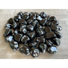 Snowflake Obsidian Tumbled Stones 0.75-1 inch