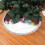 Weihnachtsbaumrock mit Fransen und Spitze, 91 cm 1