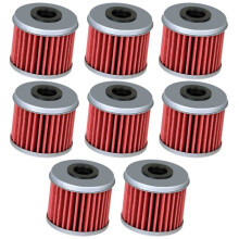 8Pcs Oil Filter Filters 15412-MEN-671 for CRF150R CRF150RB CRF250R CRF250X CRF450R CRF450X
