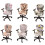 Housse de fauteuil pivotante extensible Leaveforme pour fauteuil de bureau. 1