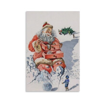 Póstaer Canbháis Salvador Dalí Santa le Tarraiceáin 20x30cm