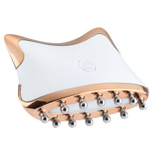 Masajeador Eléctrico Gua Sha EMS, Moldeador Corporal, Cepillo Raspador de Meridianos, Lifting Facial y de Cuello, Terapia para Eliminar Edemas.