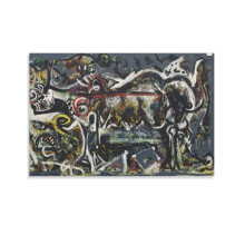 Prionta Canbháis Teibí Jackson Pollo 16x24 orlach