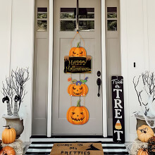 Decorazioni di Halloween da appendere: zucche e fantasmi (6 pezzi)