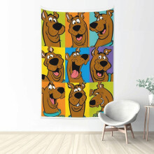 Scooby Doo wall tapestry poster for teen boys bedroom