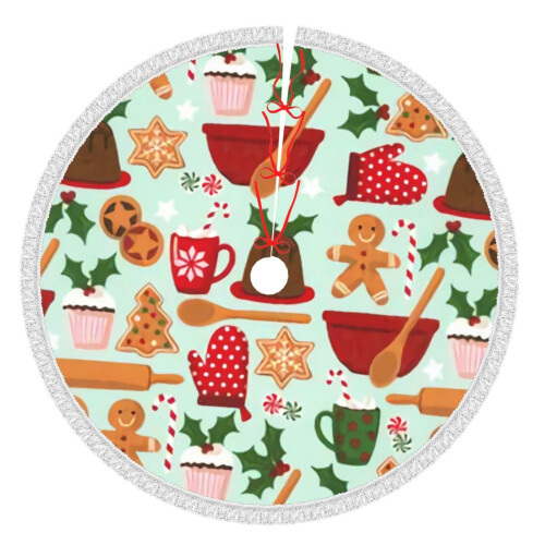 Weihnachtsbaumrock 76 cm Polyester Weihnachtsdekoration