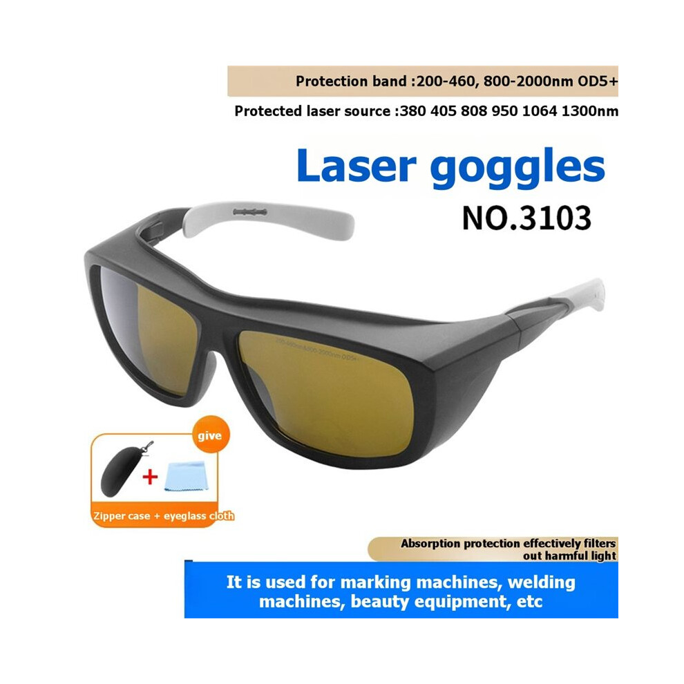 200-450nm&800-2000nm Protection Laser Safety Glasses Health Cosmetology Personnel Protection Goggles IPL Laser Glasses