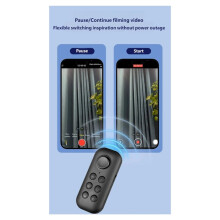 Wireless Remote Control for Video Flipping, Remote Shutter Button for Smartphone/ Remote Photography and Recording