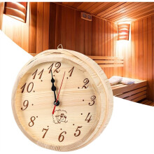 Reloj para Sauna, Temporizador Sencillo, Reloj de Pared, Accesorio para Sauna Tradicional con Reloj.