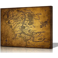 Flugzeug-Wandbild auf Leinwand, Poster, 30,5 cm H x 45,7 cm B