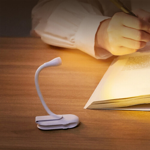 Lampe de lecture LED à pince Kayannuo Mini – Réglable
