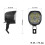 LED Front Headlight for  M4 Max Electric Scooter, Bright Headlamp, Easy Installation Upgrade  Lamp 6