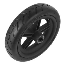 8 1/2x2 Tire Rear Wheel with Hub Assembly for M365/Pro Electric Scooter,Solid Rubber Wheel Rim Repair Partsv Pro
