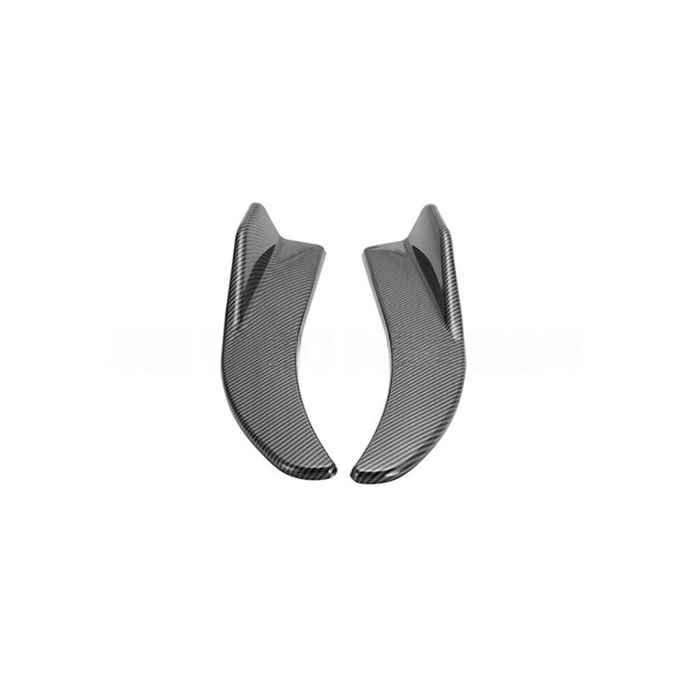 Universal Car Front Lip Rear Lip Spoiler Anti Collision Scratch Bumper Rear Corner Protector (Carbon Fiber) 6031379159536