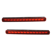 LED Rear Reflector Light for Vezel HR-V HRV 2022-2026 Brake Light Dynamic Turn Signal Light, 3 Functions