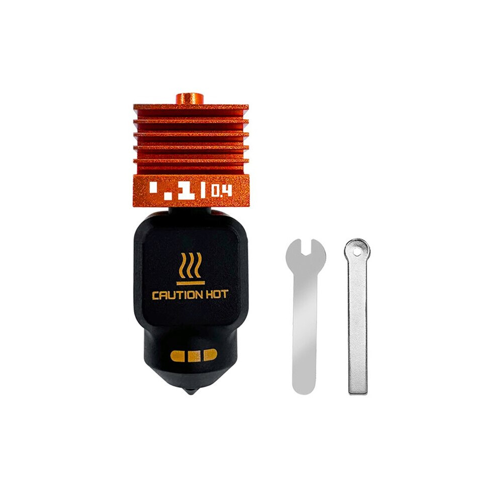 For P2s Upgraded Standard Flow Hotend Removable Hardened Steel Nozzle Print 3D Printer Parts 0.4Mm 4714202351667