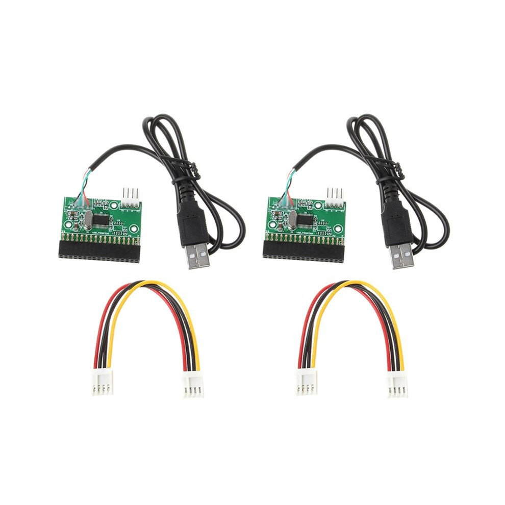 2Pcs 1.44Mb 3.5/" Usb Cable Adapter To 34Pin Floppy Drive Connector U Disk To Floppy Disk Pcb Board For Legacy Pc 6031444494388