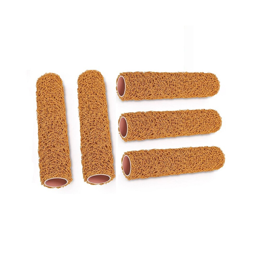 5Pcs 9Inch Textured Paint Roller Small Textured Roller For Painting Walls Popcorn Ceiling Home Improvement Paint 4712055385815